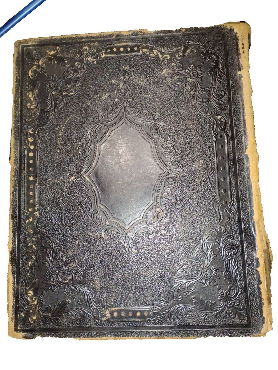 1857 Homer C Brigham Family Bible. Brigham Young, 4th cousin starts ca. 1608