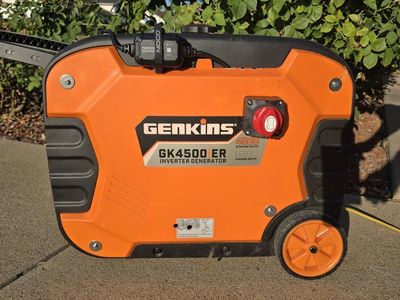 Genkins GK4500iER 4500W Inverter Generator - Remote Start & Quiet Operation