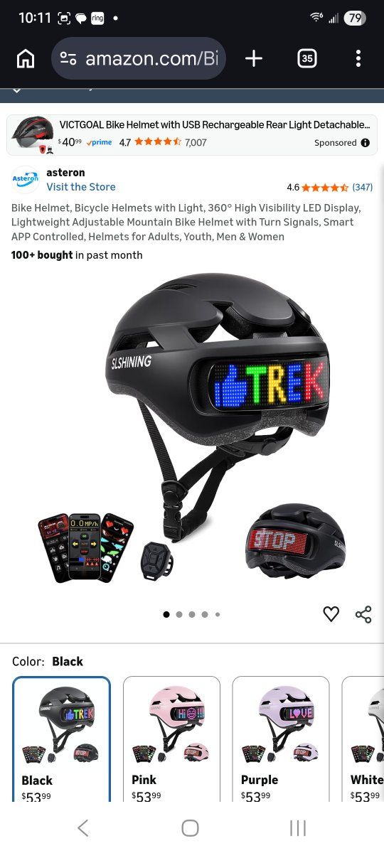 Electric bike helmet