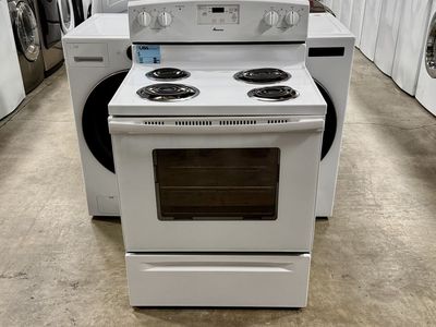 AMANA ELECTRIC RANGE WITH WARRANTY