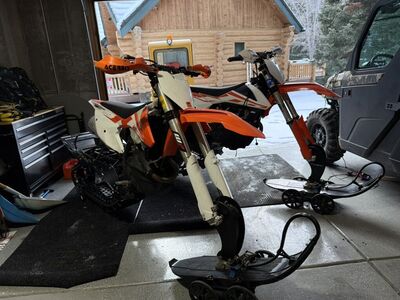 Timbersled With 2016 KTM 450 / 2017 KTM 450