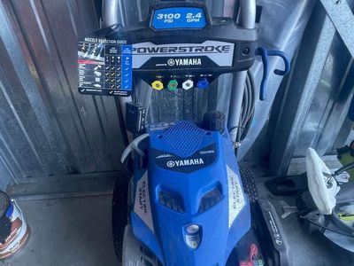 PowerStroke 3100 PSI 2.4 GPM Electric Start Pressure Washer Yamaha Engine