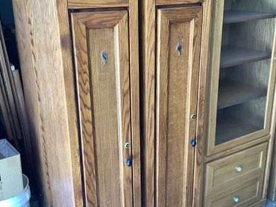6 Shelf Storage Cabinet