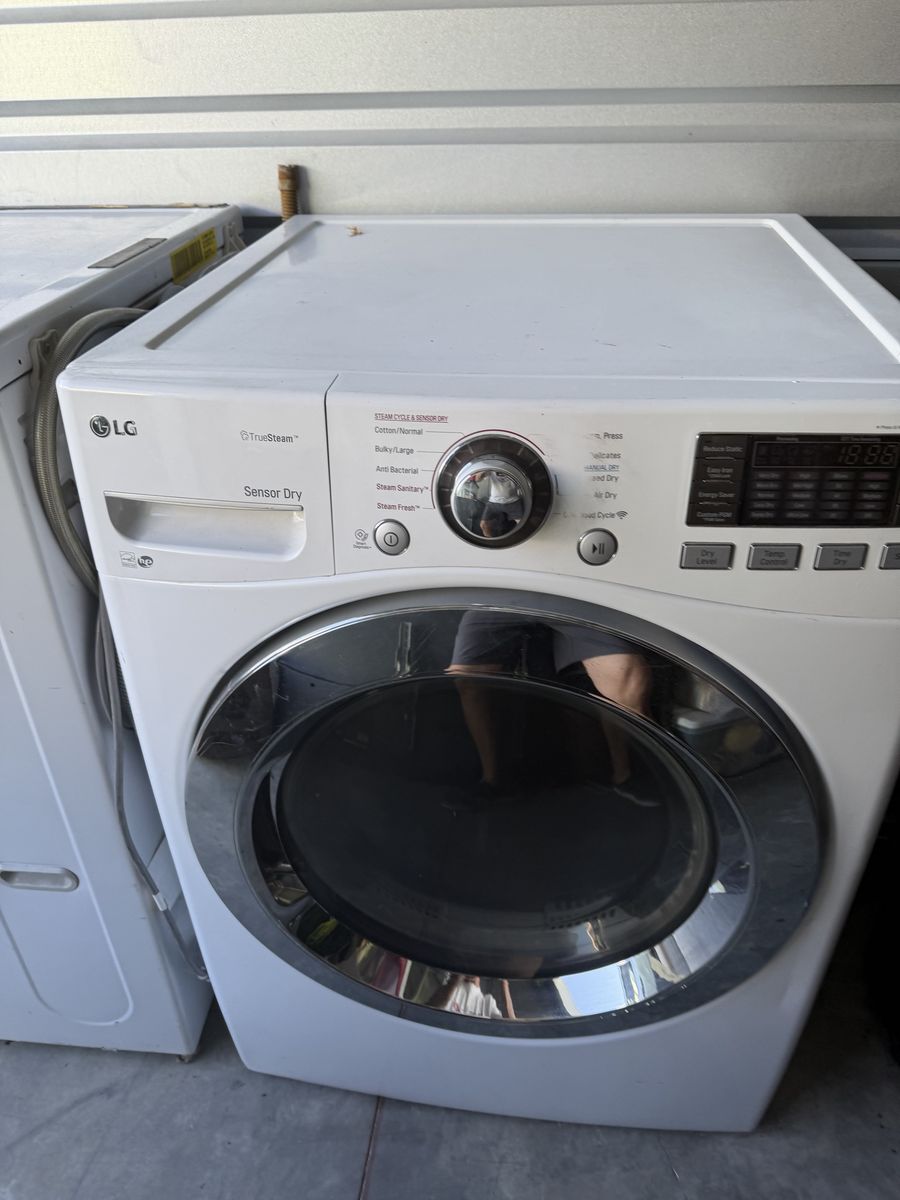 LG TrueSteam dryer and Front Load Washer