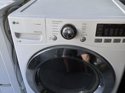 LG TrueSteam dryer and Front Load Washer