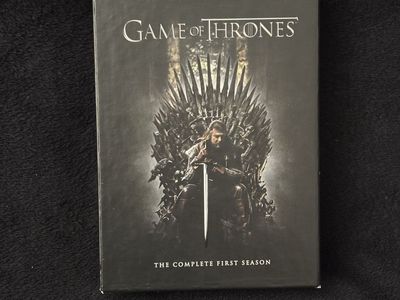 Game of Thrones Season 1 Complete DVD Box Set - 5 Discs + Booklet - HBO Series