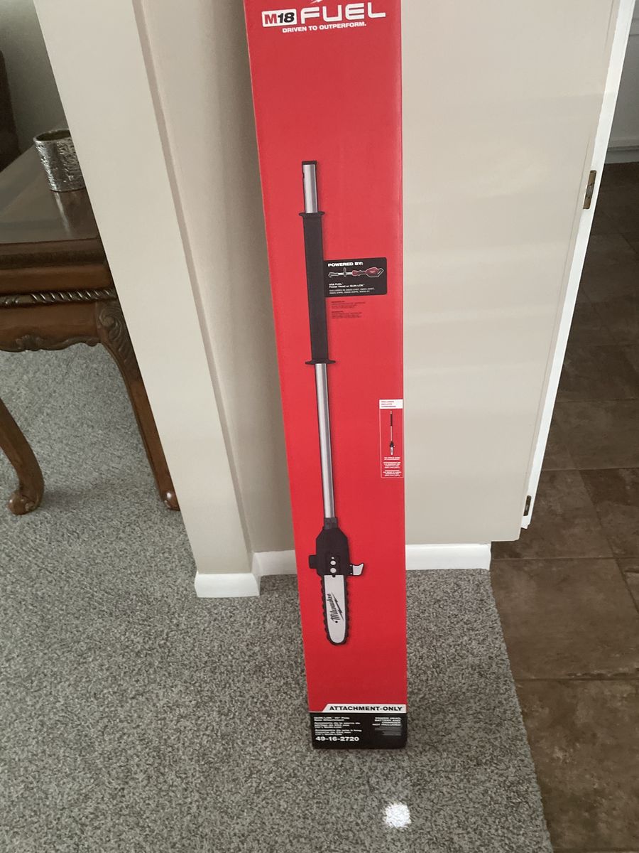 New Milwaukee pole saw attachment