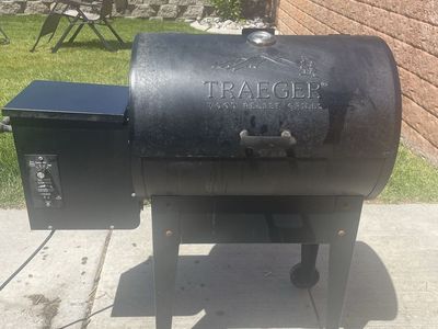 Traeger pellet grill smoker located in Brigham city Utah
