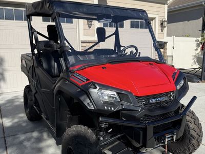 2021 Honda Pioneer 1000 - Only 143 miles + extra set of premium tires + snow plow.