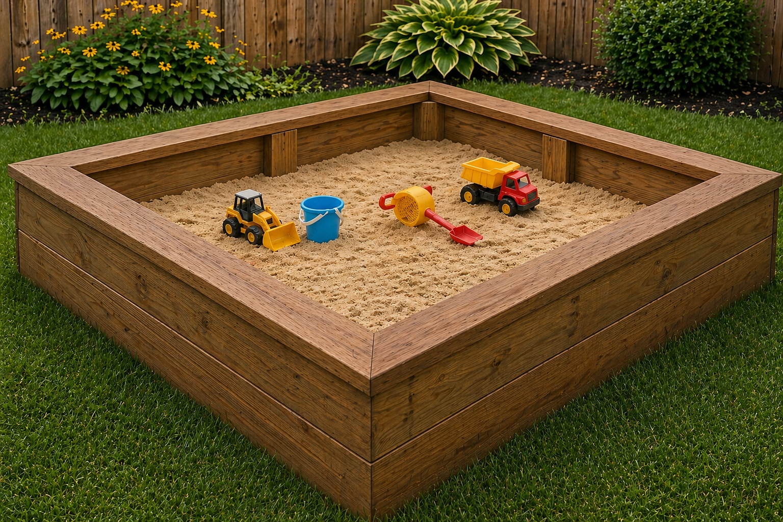 Handmade Sandboxes - Built to Last