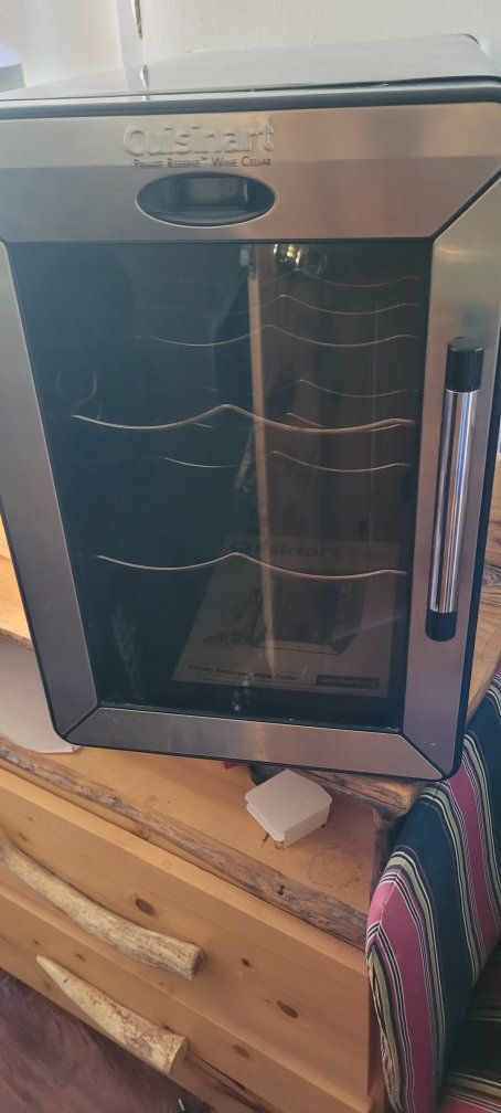 Cuisinart Private Reserve WBC-1200 Series Freestanding Wine Cellar - Black/Stainless Steel
