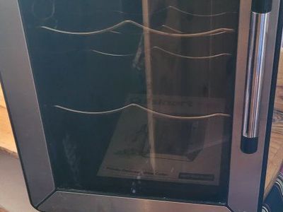 Cuisinart Private Reserve WBC-1200 Series Freestanding Wine Cellar - Black/Stainless Steel