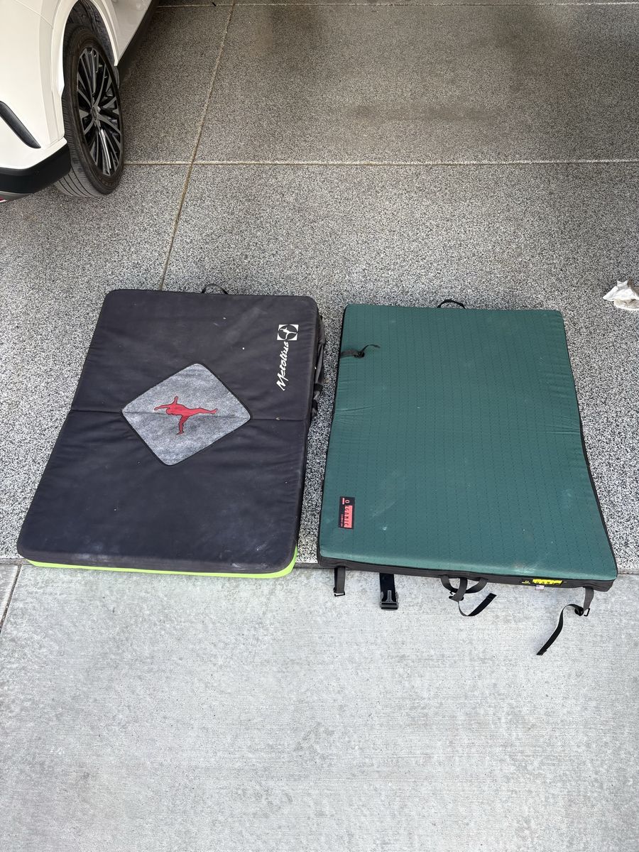 Metolius And Organic Crash Pads