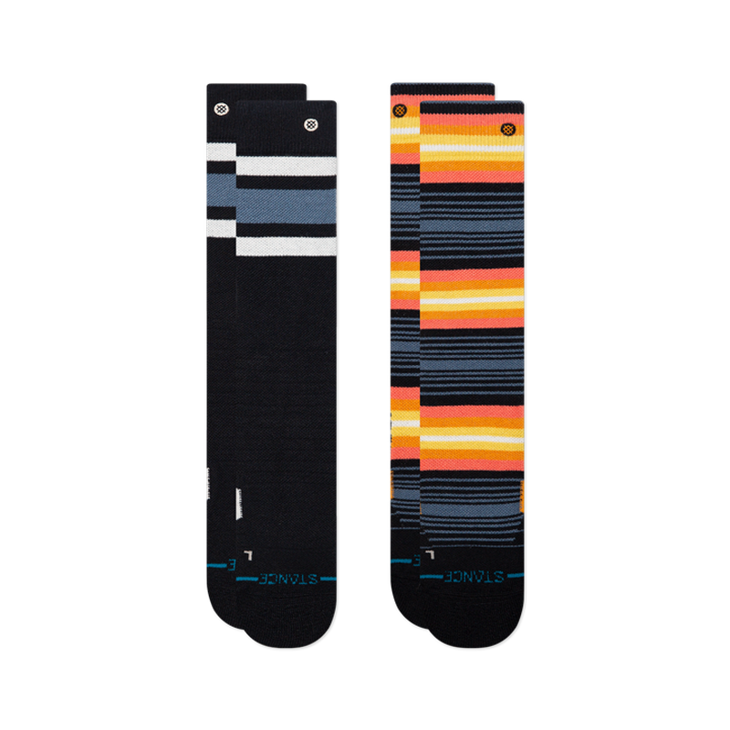 STANCE Kids Boyd Mid Poly 2-Pack - Sea Blue