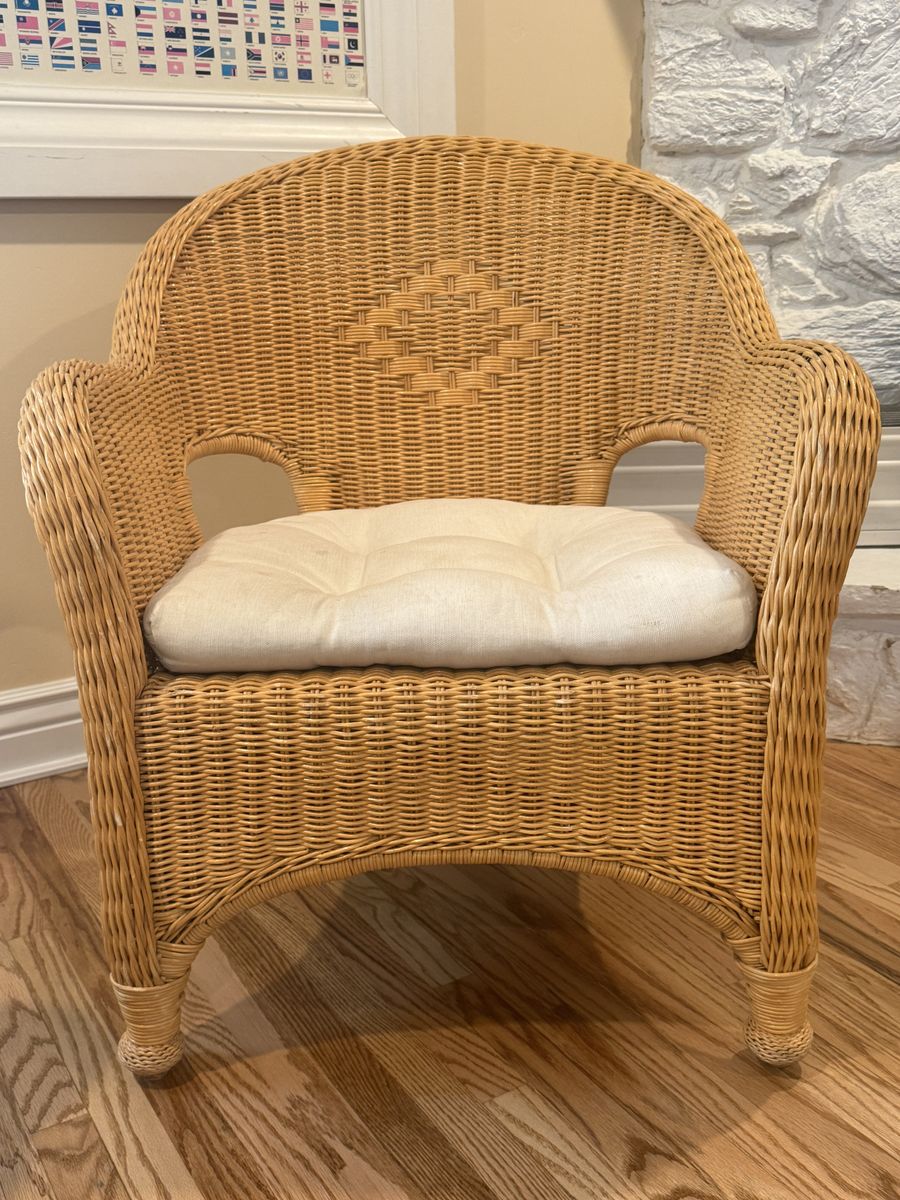 Two Wicker Chairs