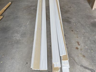 Molding - Baseboard and crown