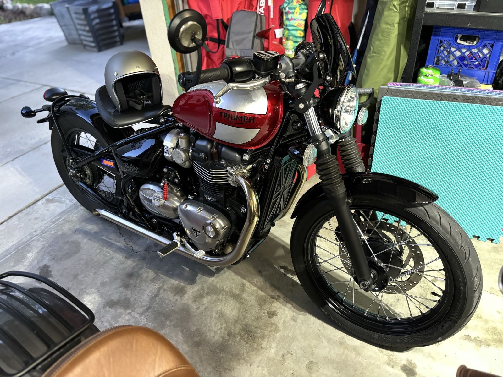 2018 Triumph Bonneville bobber