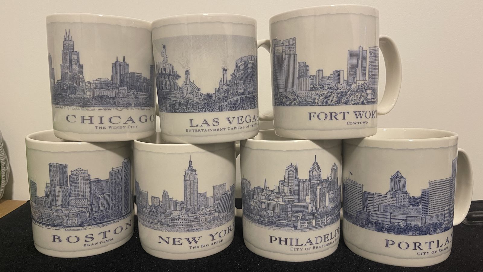 Starbucks City Skyline Mugs