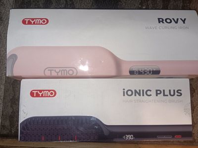 Tymo Rovy wave curling iron
Tymo hair straightening brush