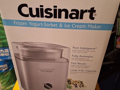 NEW Cuisinart Yogurt Sorbet & Ice Cream Maker