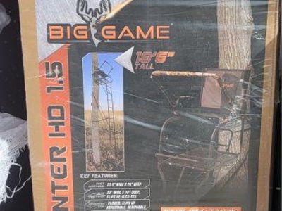 NIB- Big Game Ladder Tree Stand 18'6"