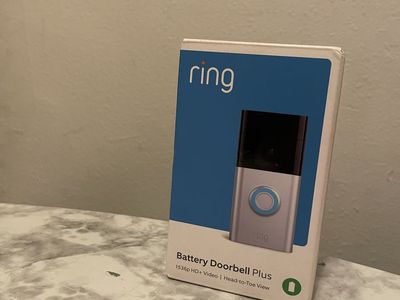 Ring battery doorbell plus