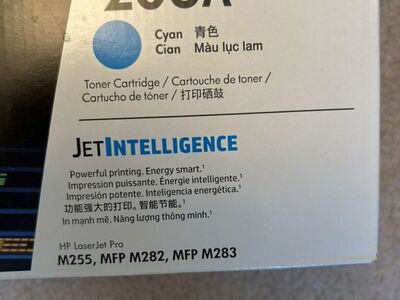 NEW UNopened HP Original LASERJET toner CYAN