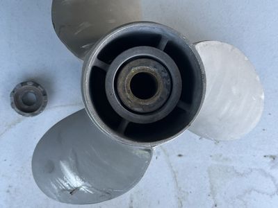 Mercury Quicksilver Mirage 21P 3-Blade Stainless Steel Boat Propeller - Excellent Condition