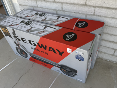 New in Box Segway Ninebot F3 Electric Scooter