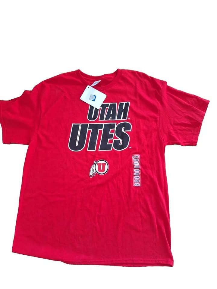 University of Utah Utes shirt XL Cotton New with tags