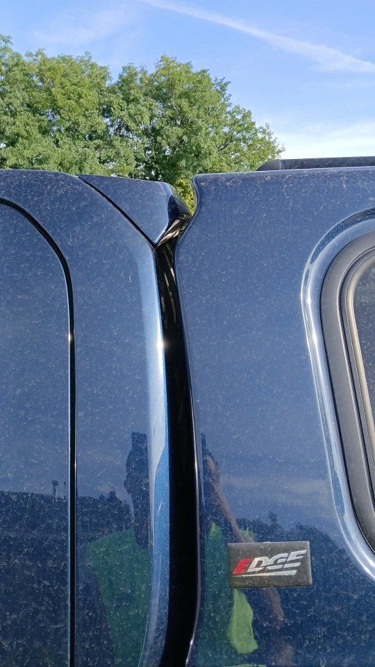 Leer Edge Truck Shell Camper Cap Dark Blue