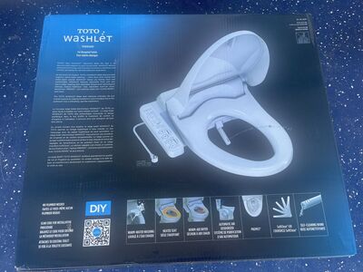 New TOTO Washlet Elongated Bidet Seat