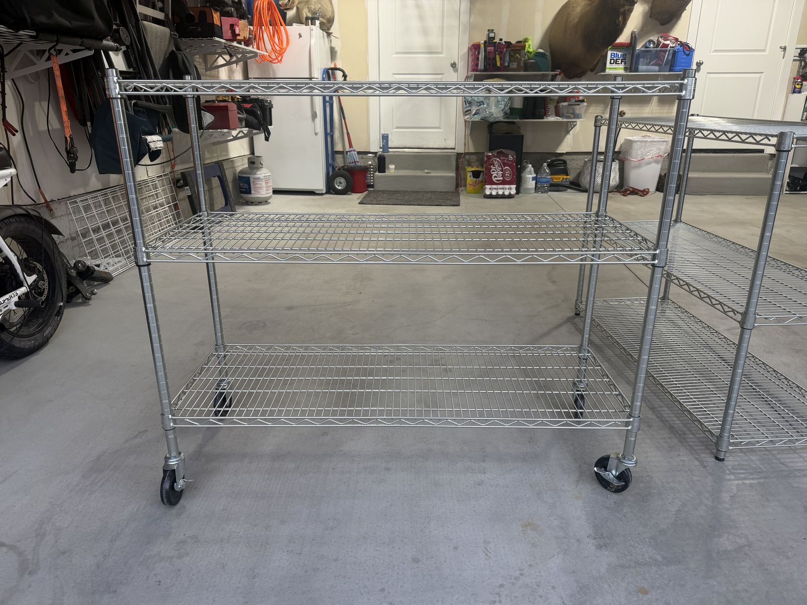 Stainless Garage/Storage Shelves