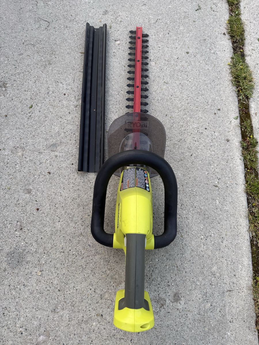 TOOL ONLY - Ryobi 18V Hedge Trimmer - No Battery