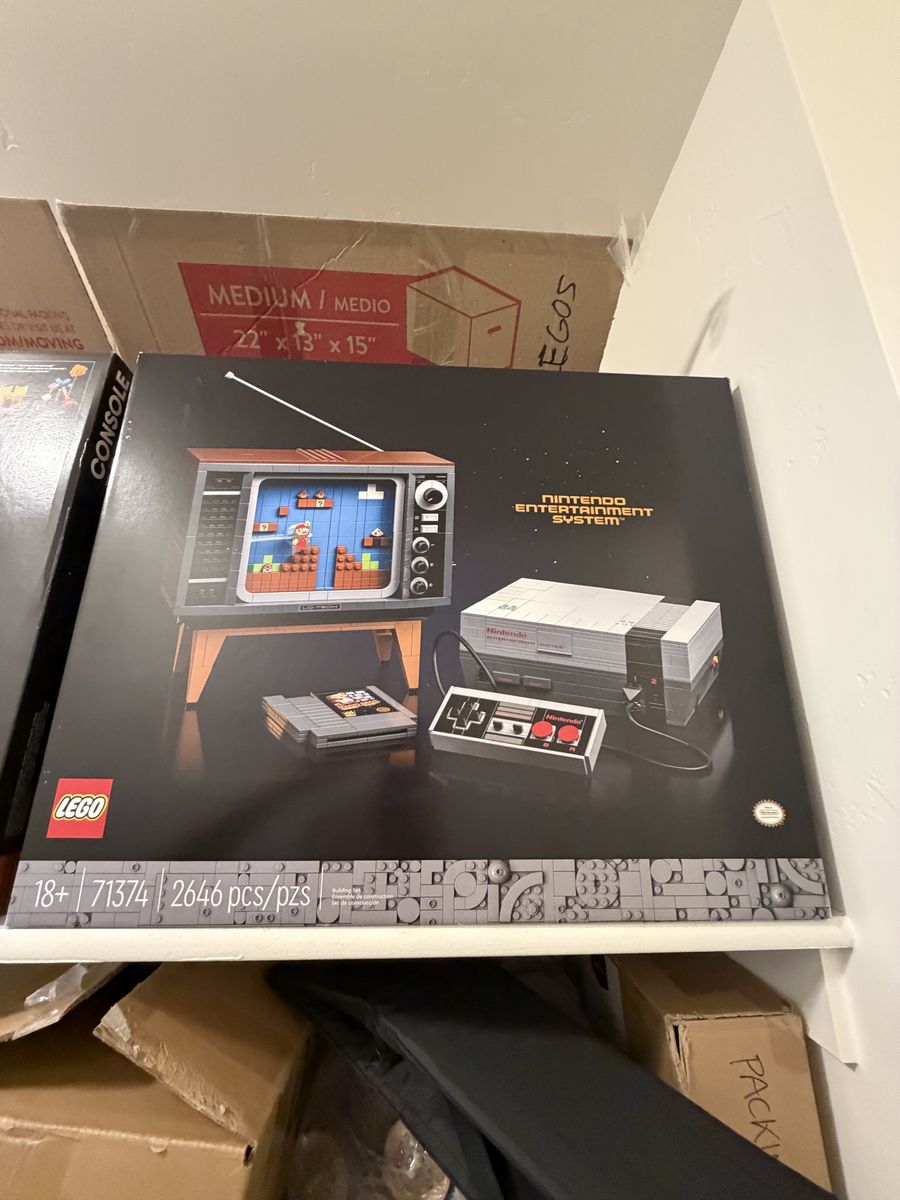 LEGO Nintendo Entertainment System NES Building Set (71374) - 2,646 Pieces