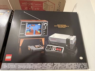 LEGO Nintendo Entertainment System NES Building Set (71374) - 2,646 Pieces