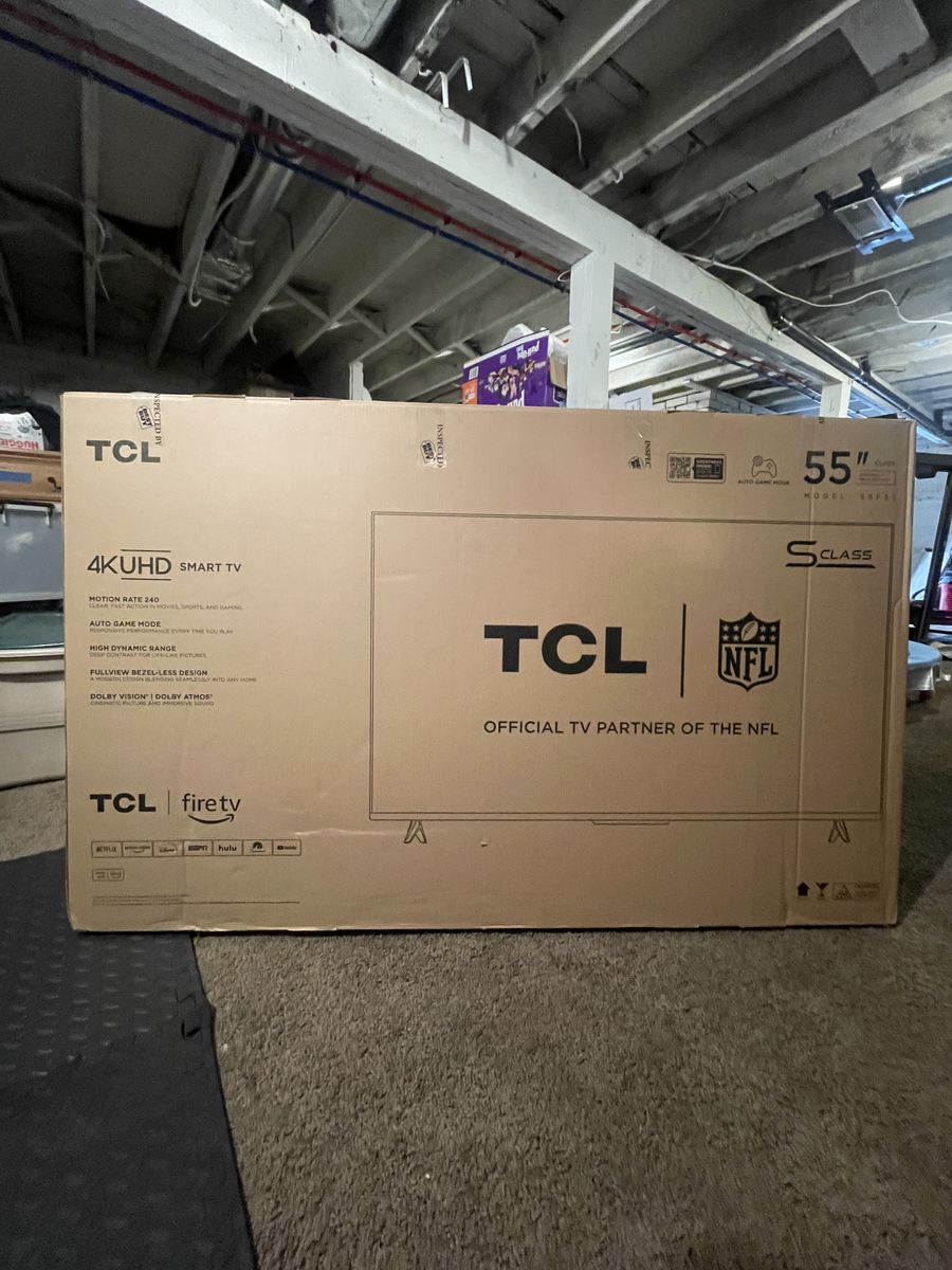 55" TCL 4K TV