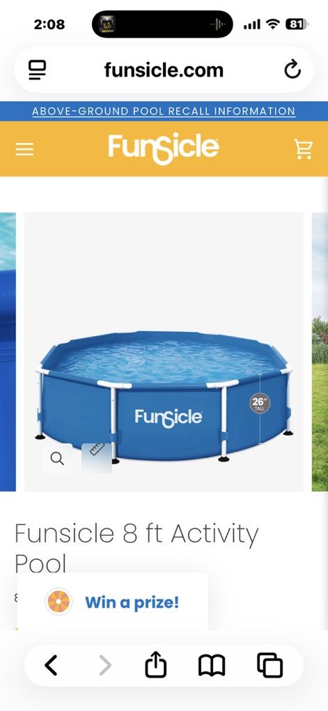 Pool Funcicle See Pics For Details
