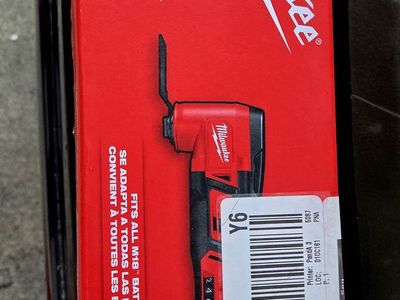 Brand New Milwaukee M18 Cordless Multi-Tool – $90 (Retail $149)!