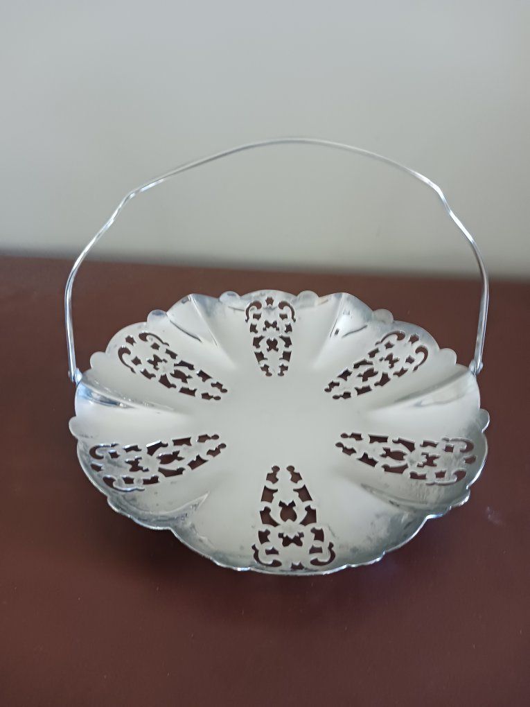 Silver candy dish