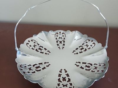 Silver candy dish