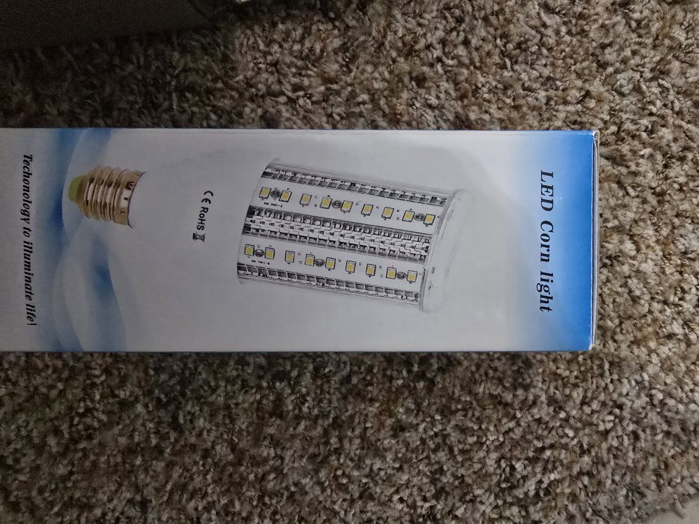 Assorted LED Lights: Corn Light, Landscape Lights, Filament Bulbs - New