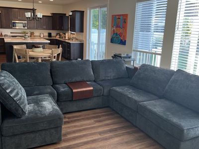 Lovesac Sactional Sectional + CitySac & Squattoman – $3,000 OBO