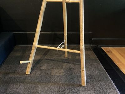 Vintage Bamboo Art Easel