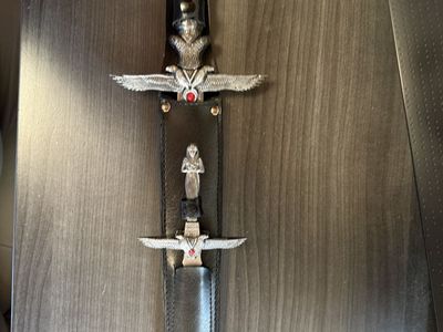 Knife With Egyptian Styles