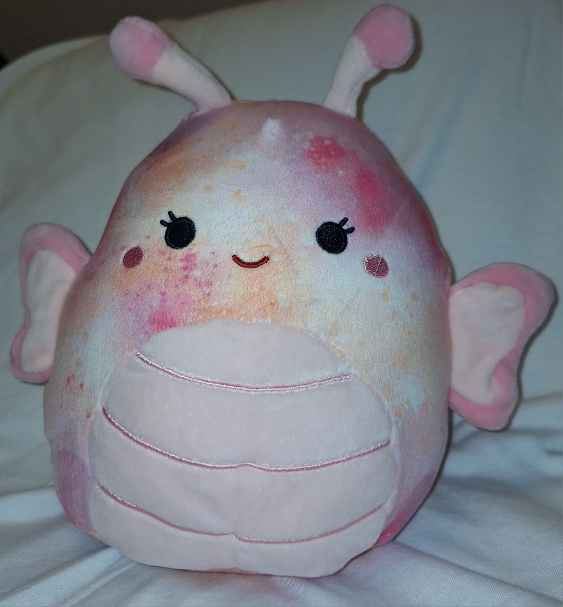 Squishmallows Eileen the Butterfly Plush Toy Pink Orange Tie-Dye