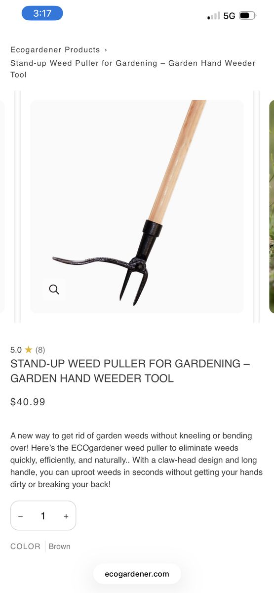 Brand New Weed Puller Tool