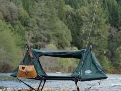 Kamp-Rite Original 1-Person Elevated Tent Cot - Green