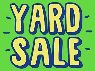 Huge Yard Sale