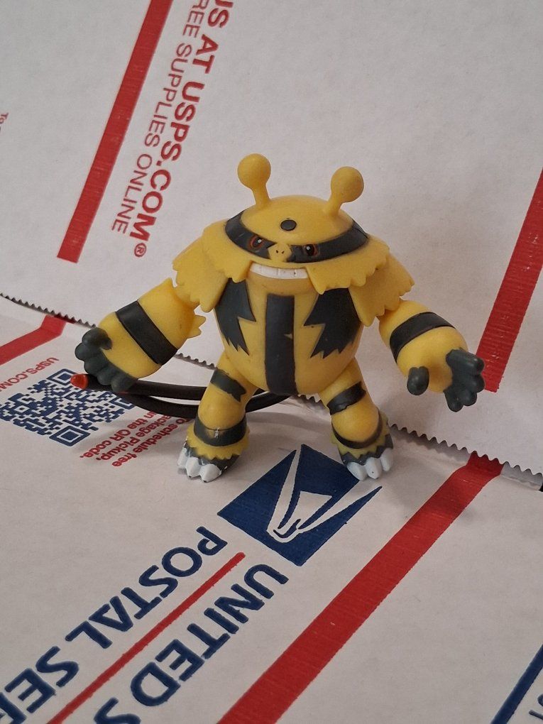 Electivire Pokemon Jakks Figure 2" 2007